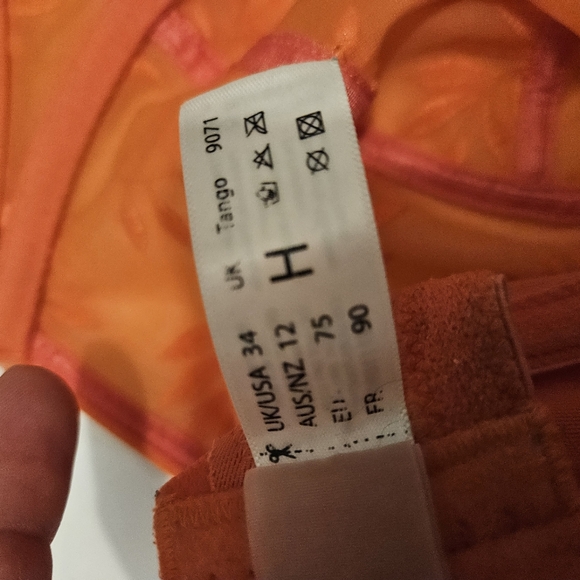 34H Panache Tango II Balconette Bra - Picture 4 of 6